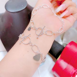 LẮC TIM XOẮN BẠC TA CAO CẤP CÓ THẺ HÓA ĐƠN - THẮNG GIANG