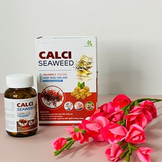VIÊN UỐNG BỔ SUNG CANXI, VITAMIN D3, K2 CALCI SEAWEED GIÚP XƯƠNG VÀ RĂNG CHẮC KHỎE, GIẢM LOÃNG XƯƠNG HỘP 30 VIÊN- DƯỢC PHẨM AVIPHAR