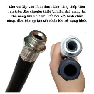 Vòi phun bình bột chữa cháy  ,Loa phun bình bột MFZL 4kg và 8kg giá rẻ, chất lượng đạt tiêu chuẩn PCCC - PCCC GIA HUY