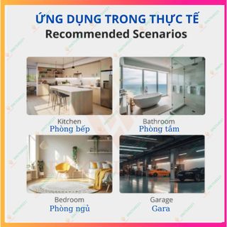 Cảm biến nhiệt độc lập, đầu báo nhiệt dùng pin  ,độ nhạy cao, âm lượng 85dB tuổi thọ pin 10 năm dùng cho gia đình ..vv