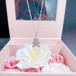 DÂY CHUYỀN MẶT GẤU BẠC TA CHO BÉ CÓ THẺ HÓA ĐƠN - THẮNG GIANG