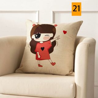 GỐI VUÔNG Tựa Lưng 100% Bông Coton, Vỏ Gối Decor Phòng Khách, Khách Sạn, Tựa Đầu Giường, Ghế Sofa
