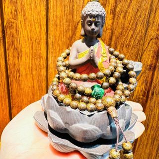 VÒNG TAY TRẦM HƯƠNG TỐC PHỐI TÚI TIỀN NGỌC CẨM THẠCH SƠN THỦY THIÊN NHIÊN KHẮC XU KIM TIỀN - THẮNG GIANG
