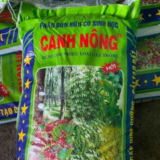 Phân bón hữu cơ sinh học Canh Nông dùng cho nhiều loại cây trồng -50kg