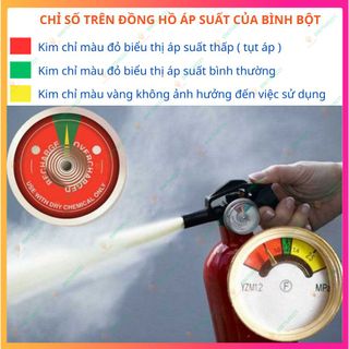 Bình cứu hỏa ,bình chữa cháy dạng bột ABC 8kg có tem kiểm định chất lượng, chuyên dùng cho nhà xưởng