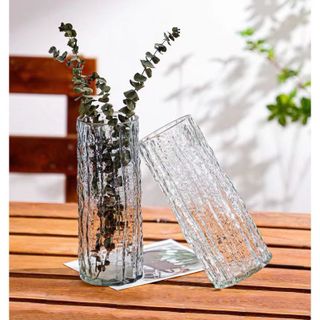BÌNH CẮM HOA THỦY TINH HÌNH TRỤ 25CM