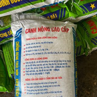 Phân bón hữu cơ sinh học Canh Nông dùng cho nhiều loại cây trồng -50kg