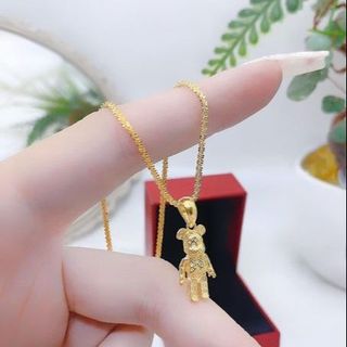 DÂY CHUYỀN GẤU BẠC TA , CÓ THẺ HÓA ĐƠN - THẮNG GIANG