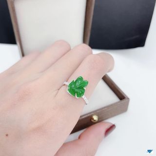 NHẪN HỒ LY CẨM THẠCH BỌC BẠC TA - THẮNG GIANG