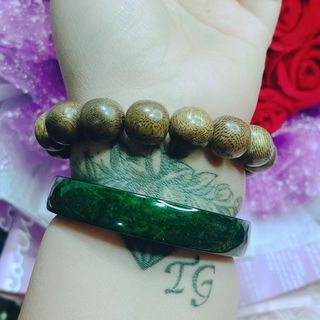 VÒNG TAY NAM TRẦM HƯƠNG TỐC THIÊN NHIÊN 14 LY - THẮNG GIANG