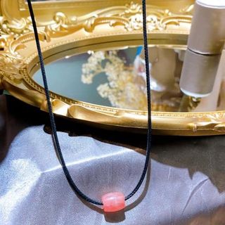 DÂY CHUYỀN LU THỐNG ĐÁ ĐÀO HOA THIÊN NHIÊN TĂNG VẬN KHÍ ĐÀO HOA - THẮNG GIANG