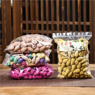 Nhang nụ Trầm hương khói ngược 1 gói 60 viên, sử dụng cho thác khói.