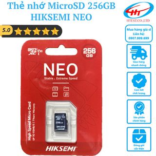Thẻ nhớ 256GB Hikvision NEO – Chính hãng, BH 5 năm giá sỉ