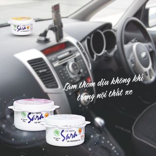 Sáp thơm bông Sara 75g tỏa hương nhanh đánh bay mùi lưu hương từ 10 đến 12 ngày