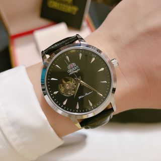 Đồng hồ da orients nam chạy cơ