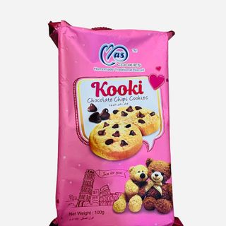 Bánh Quy Sô Cô La Chip (Kooki Chocolate Chips Cookies) 100gr
