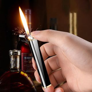 BẬT LỬA GAS ĐÁ RÃNH TAY THANH TAM GIÁC BÓNG TRƠN - XÀI GAS