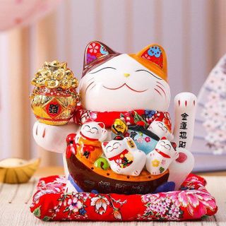 Mèo thần tài vẫy tay tự động
