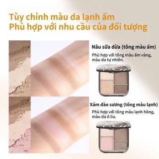 Bảng màu tạo khối 4 ô Vecci