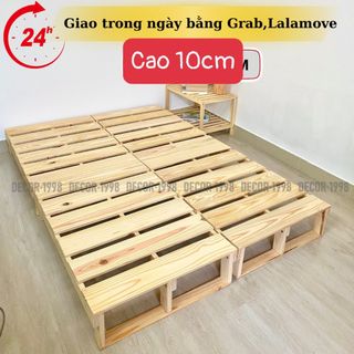 Giường pallet gỗ thông giá sỉ - giá bán buôn