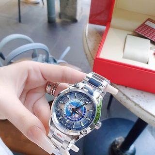 ĐỒNG HỒ NAM CAO CẤP ÔMÊGA SEAMASTER MÁY CƠ XANH NHẠT