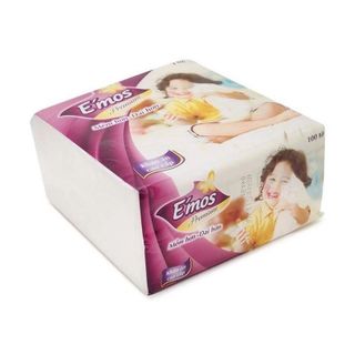 Khăn Giấy Ăn E'Mos Premium cao cấp 100 tờ