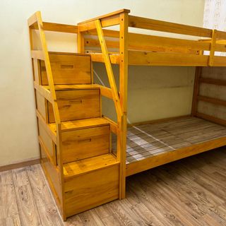 Giường hai tầng 1m x 1.92m xuất khẩu - Mã: BS 165| Giường Tầng DAV