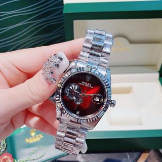 SALE ĐỒNG HỒ NAM THỜI TRANG RÔ LE MẶT GIẢ CƠ 1