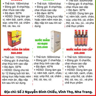 Nước Mắm 40 Đạm FNTU (hộp 2 chai)