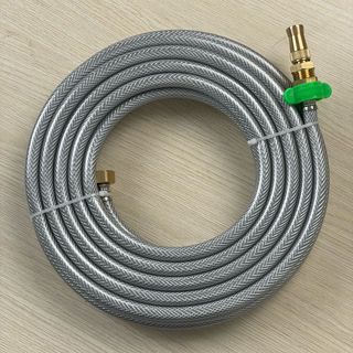 [Bộ 20m] Dây xịt rửa xe tưới cây, chất lượng nhựa dẻo 2 lớp có sợi polyester gia cường / sẵn vòi xịt tăng áp đồng thau và ren trong 21 kết nối vòi nước giá sỉ - giá bán buôn