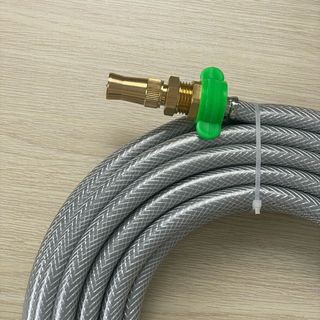 [Bộ 30m] Dây xịt rửa xe tưới cây, chất lượng nhựa dẻo 2 lớp có sợi polyester gia cường / sẵn vòi xịt tăng áp đồng thau và ren trong 21 kết nối vòi nước giá sỉ - giá bán buôn