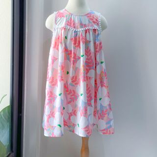 Váy Hoa Bé Gái Áo Đầm Cho Bé Dáng Baby doll Thoải Mái Đáng Yêu giá sỉ