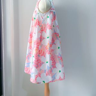 Váy Hoa Bé Gái Áo Đầm Cho Bé Dáng Baby doll Thoải Mái Đáng Yêu