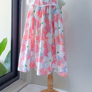 Váy Hoa Bé Gái Áo Đầm Cho Bé Dáng Baby doll Thoải Mái Đáng Yêu