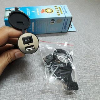 Sạc xe máy có công tắc Sunha