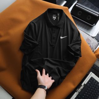 Polo vải chính hãng cực đẹp. Thun poly 4c trơn láng, mát rượi, co giãn 4c thoải mái. Size : m l xl 2xl Ri 2222, áo thể thao nam