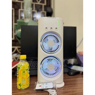 Quạt Đôi Điều Hòa Phun Sương