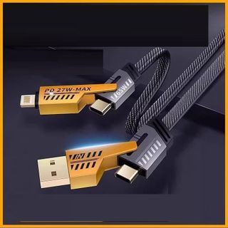 Cáp dữ liệu sạc nhanh 4 trong 1