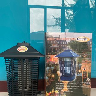 Đèn bắt muỗi sân vườn sử dụng được khi trời mua bão KTP-22W