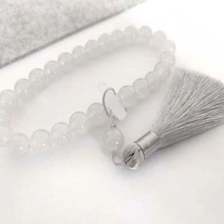 Chuỗi hạt niệm Phật, tràng hạt đọc kinh, đường kính hạt 11mm, chất liệu thủy tinh sáng bóng.
