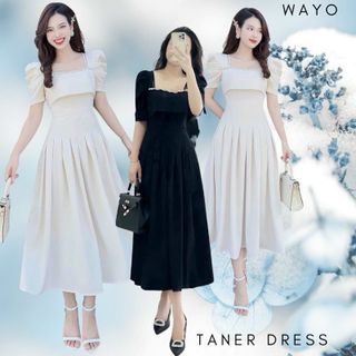 Đầm dự tiệc thiết kế dáng xoè dự tiệc chất liệu cotton lạnh, mềm mại, sang trong,thanh lịch N23