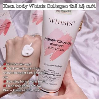 Kem Dưỡng Thể Trắng Da Chống Nắng Premium Collagen Whitening Body Lotion 200ml da từ sâu bên trong, cải thiện sắc tố qua từng ngày. giá sỉ