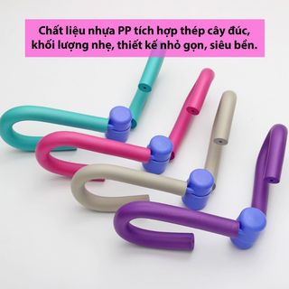 Dụng cụ tập Yoga chữ S, hỗ trợ tập vòng 3, chân đùi, giúp thon gọn bắp tay, phụ kiện kẹp đùi tập Yoga tại nhà