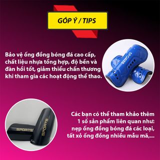 Tấm lót bảo vệ ống đồng bóng đá, nẹp ống đồng cao cấp, bó ống chân chống chấn thương giá rẻ