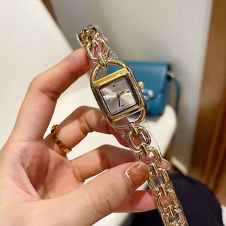 ĐỒNG HỒ NỮ THỜI TRANG GU CII MẶT VUÔNG 24MM DÂY LẮC