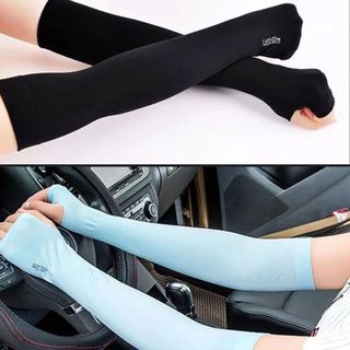 Găng chống nắng xỏ ngón, ngăn ngừa tối đa tia UV, co dãn 4D, phụ kiện chống nắng đi phượt, hàng nội địa Hàn Quốc giá rẻ