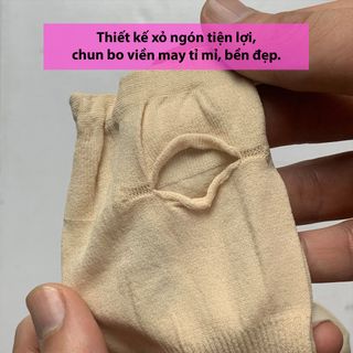 Găng chống nắng xỏ ngón, ngăn ngừa tối đa tia UV, co dãn 4D, phụ kiện chống nắng đi phượt, hàng nội địa Hàn Quốc giá rẻ