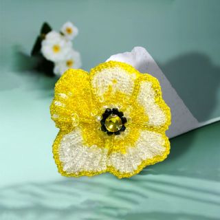 Ghim Cài Áo Thiết Kế Riêng Làm Thủ Công Bằng Tay 7cm Thời Trang Cao Cấp Dành Cho Nữ