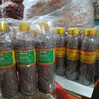 Mắm tôm Phương Nhung, mắm tôm ăn bún đậu, đặc sản Thanh Hóa chai 500g - CTB739