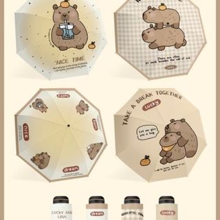 Ô dù capybara gấp gọn